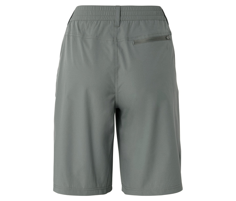 Graue Shorts von hinten.