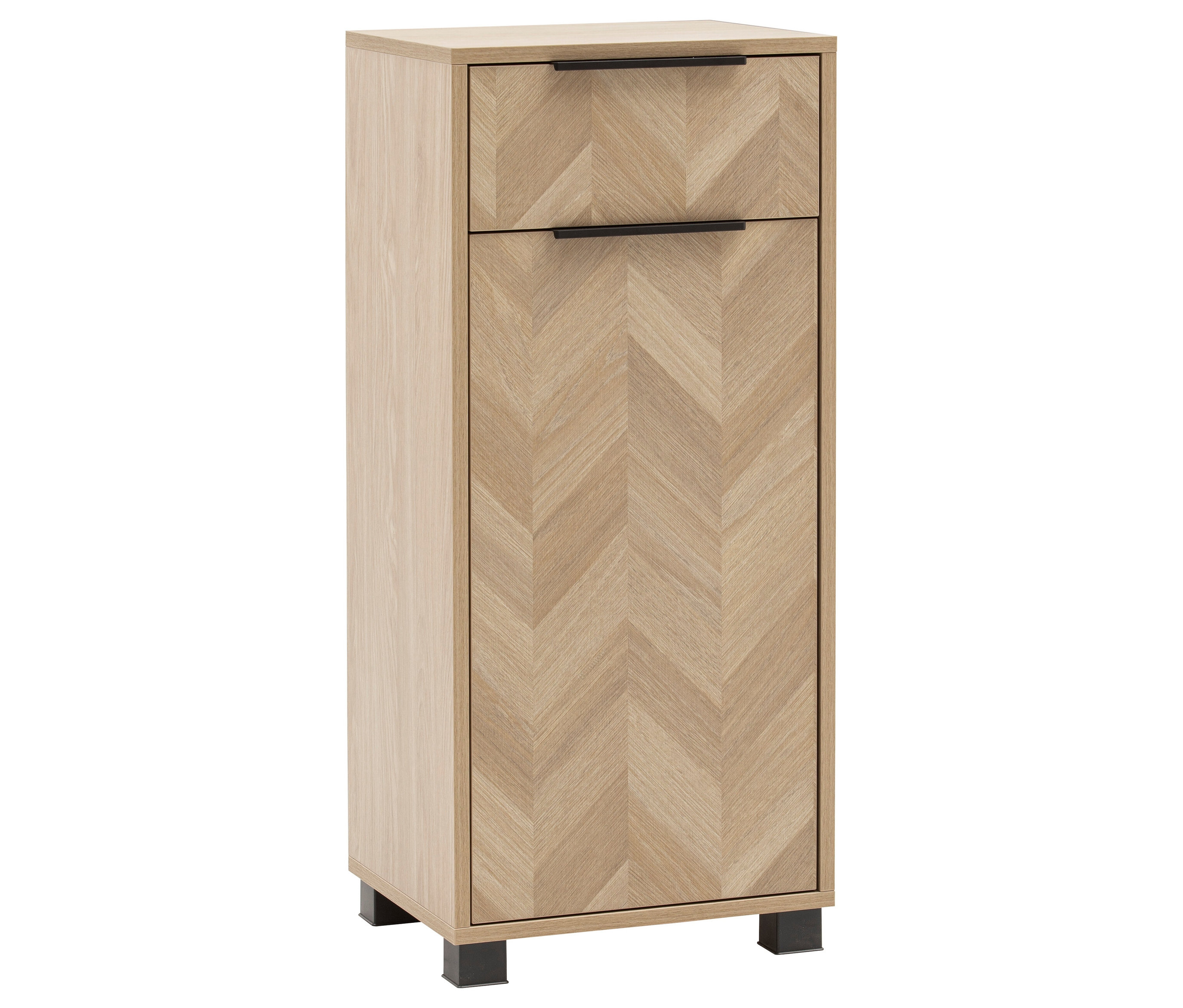 Tchibo - Highboard »Piazza« - 40,3x33x91cm - schwarz -