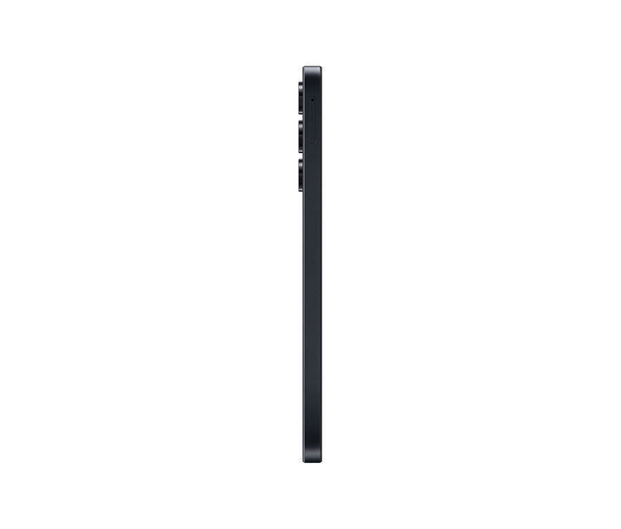 Seitenansicht des blau-schwarzen Samsung Galaxy A16 LTE 128GB.