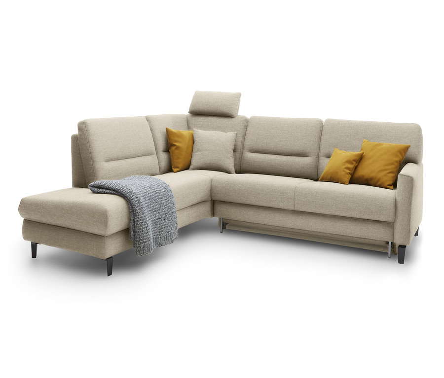 Sandbraune ADA AUSTRIA Premium Sitzgruppe »Messina«, links, inklusive Altmöbel-Mitnahme.