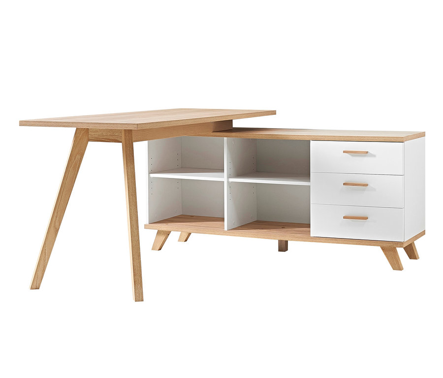 Nahaufnahme vom Schreibtisch „Oslo“.