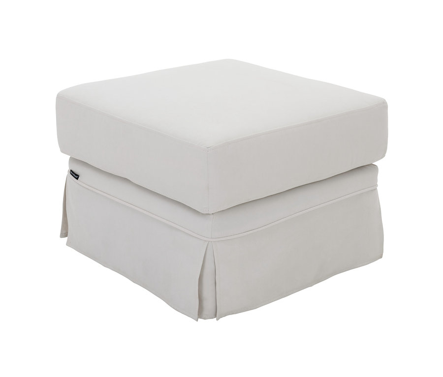 Cremefarbener Max Winzer®-Hocker »Hilde«.