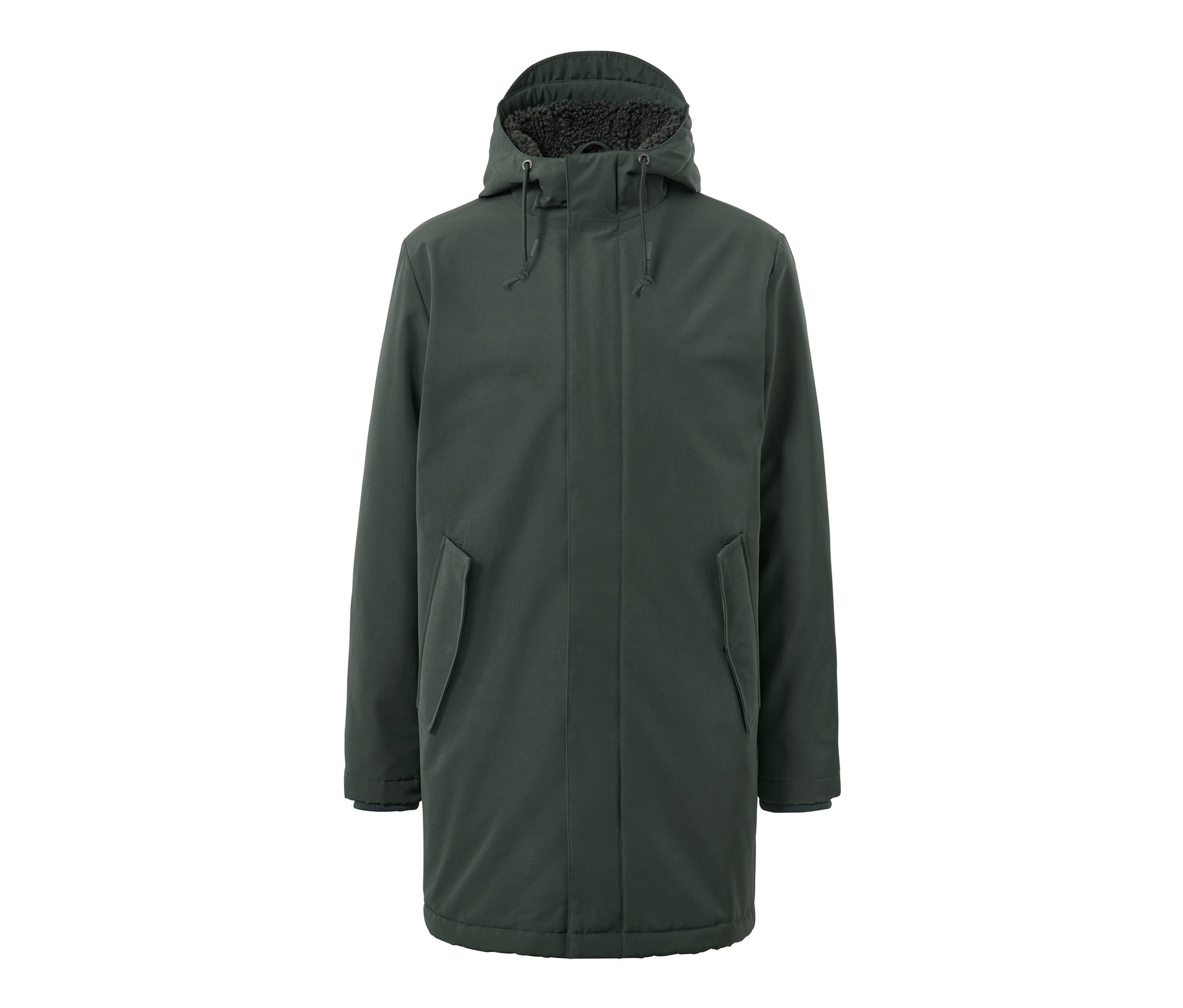 Parka - Herren - Gr. S - khaki - khaki