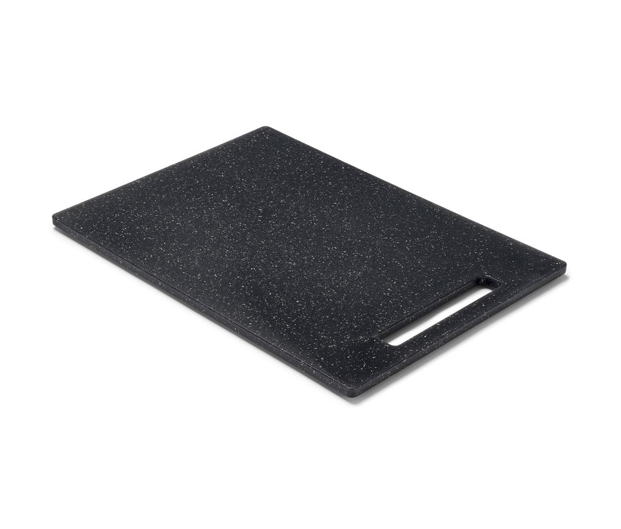 Schneidebrett in Granitoptik.