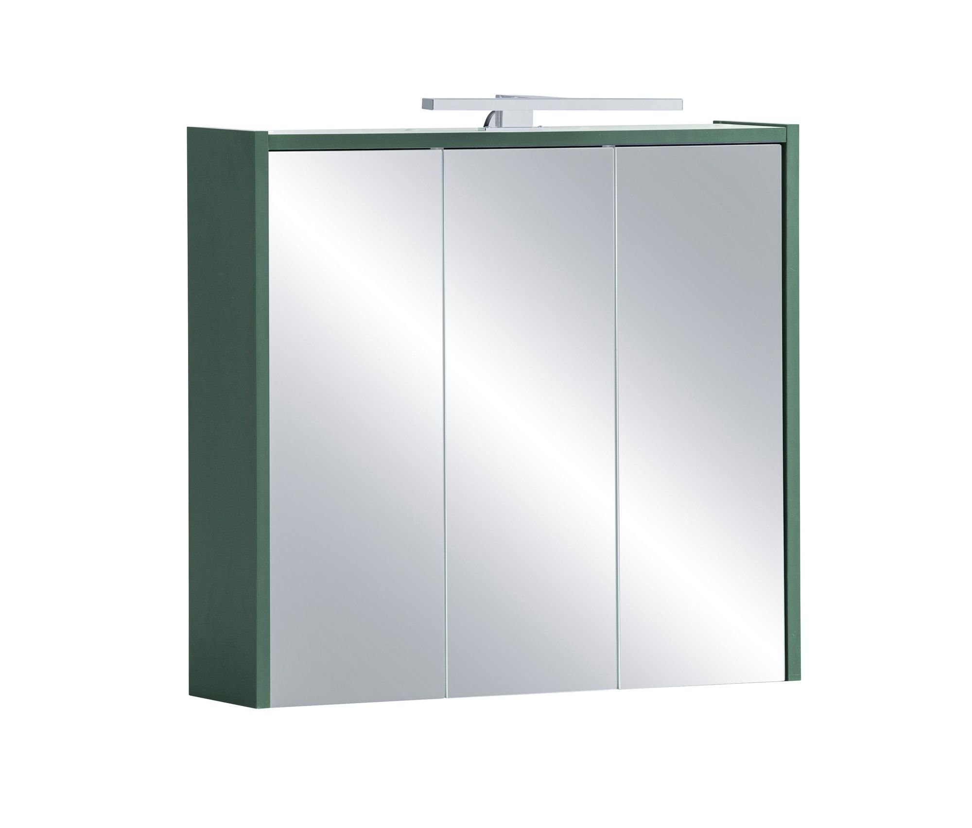 Tchibo - Spiegelschrank »Lovis« - 65x16x62,5cm - grün - Holz / Metall