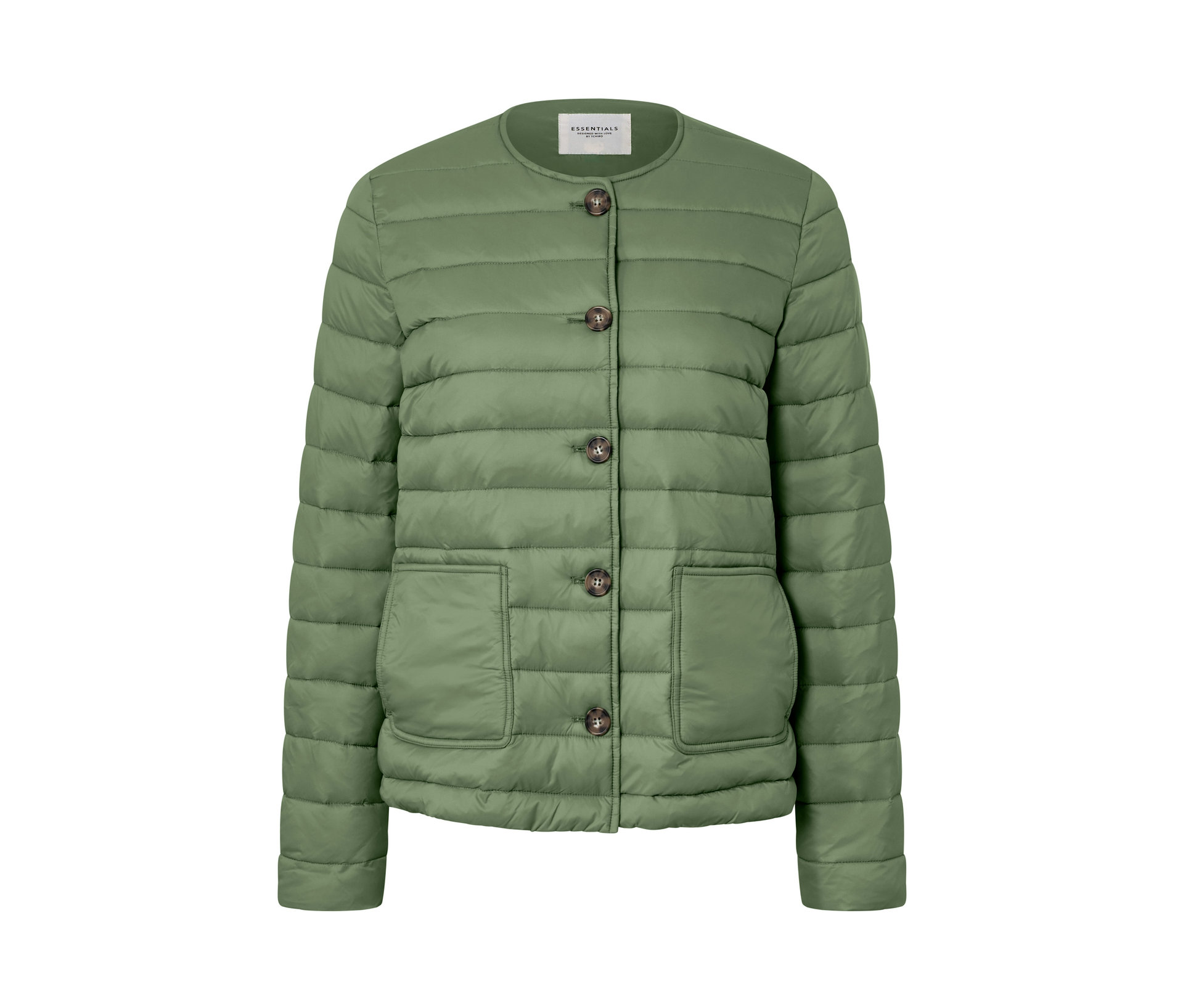 Steppjacke - Damen - Gr. 44 - grün - grün