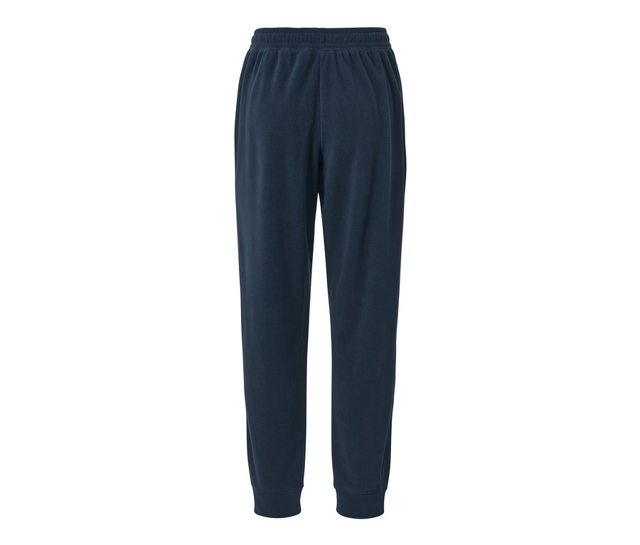 Eine marineblaue Fleece-Loungehose.