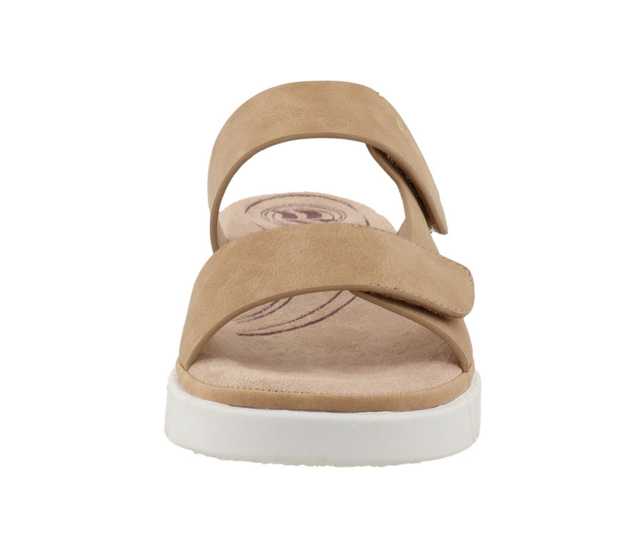 Romika Sandale, PU sandfarben.