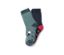 2 Paar Kleinkind-Antirutsch-Socken, Farm - 1x dunkelblau mit roten Details und Schaf, 1x taubenblau mit Hahn