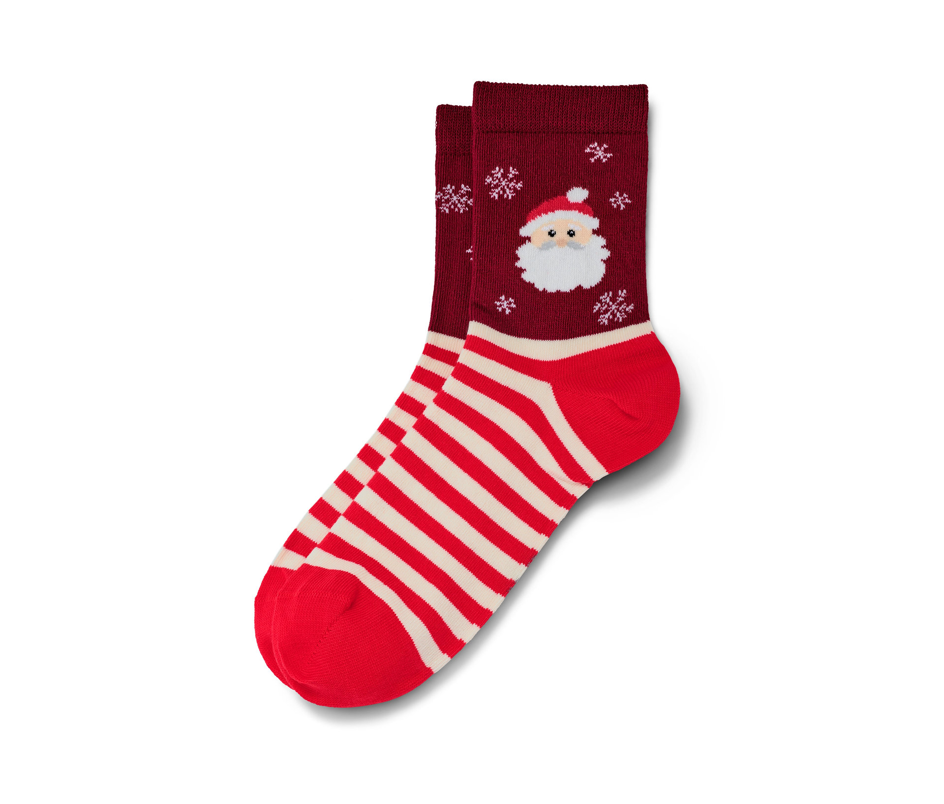 Tchibo - 1 Paar Weihnachtssocken - Unisex - Gr. 39-42 - creme