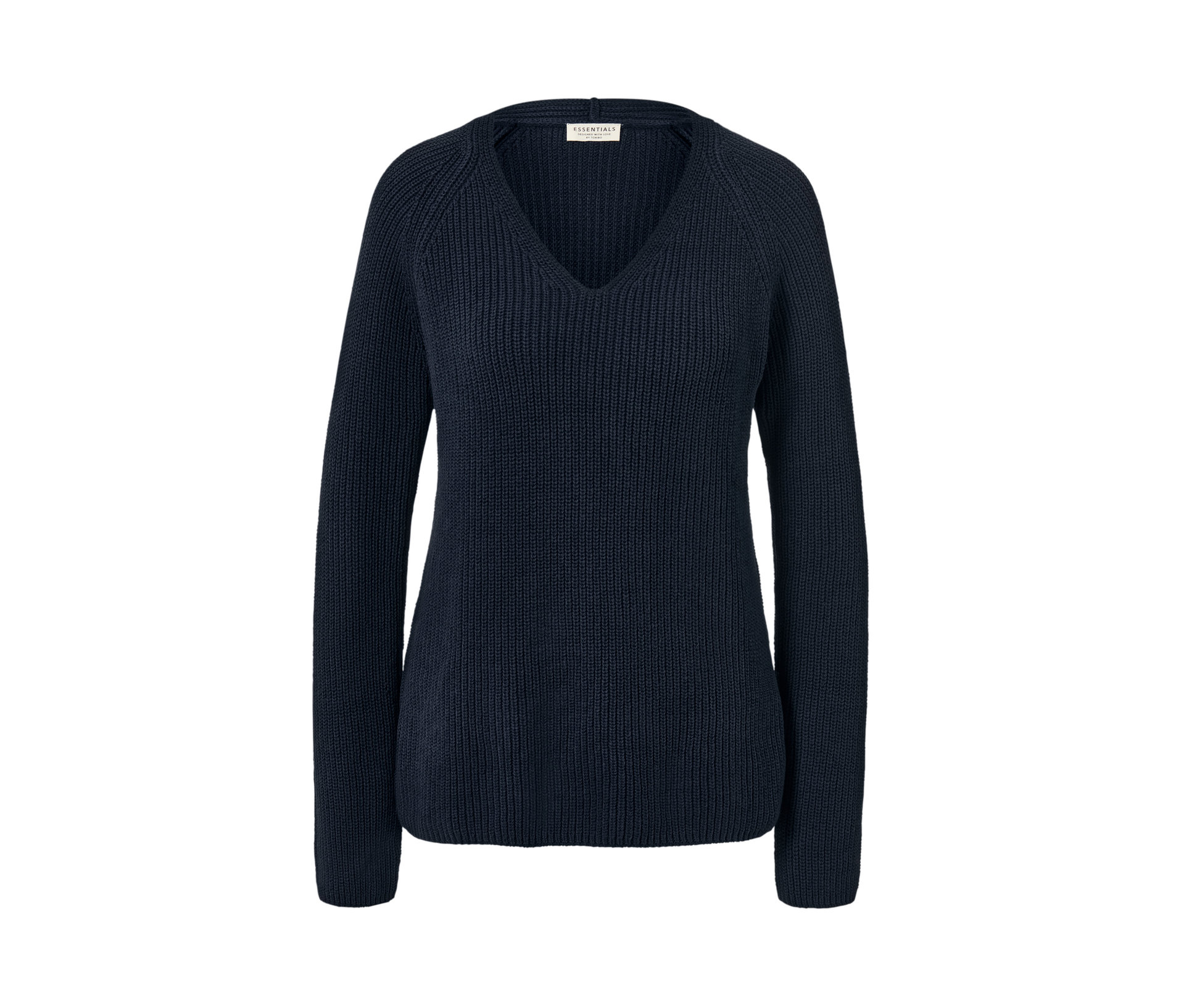 Strickpullover - Damen - Gr. S - dunkelblau - dunkelblau