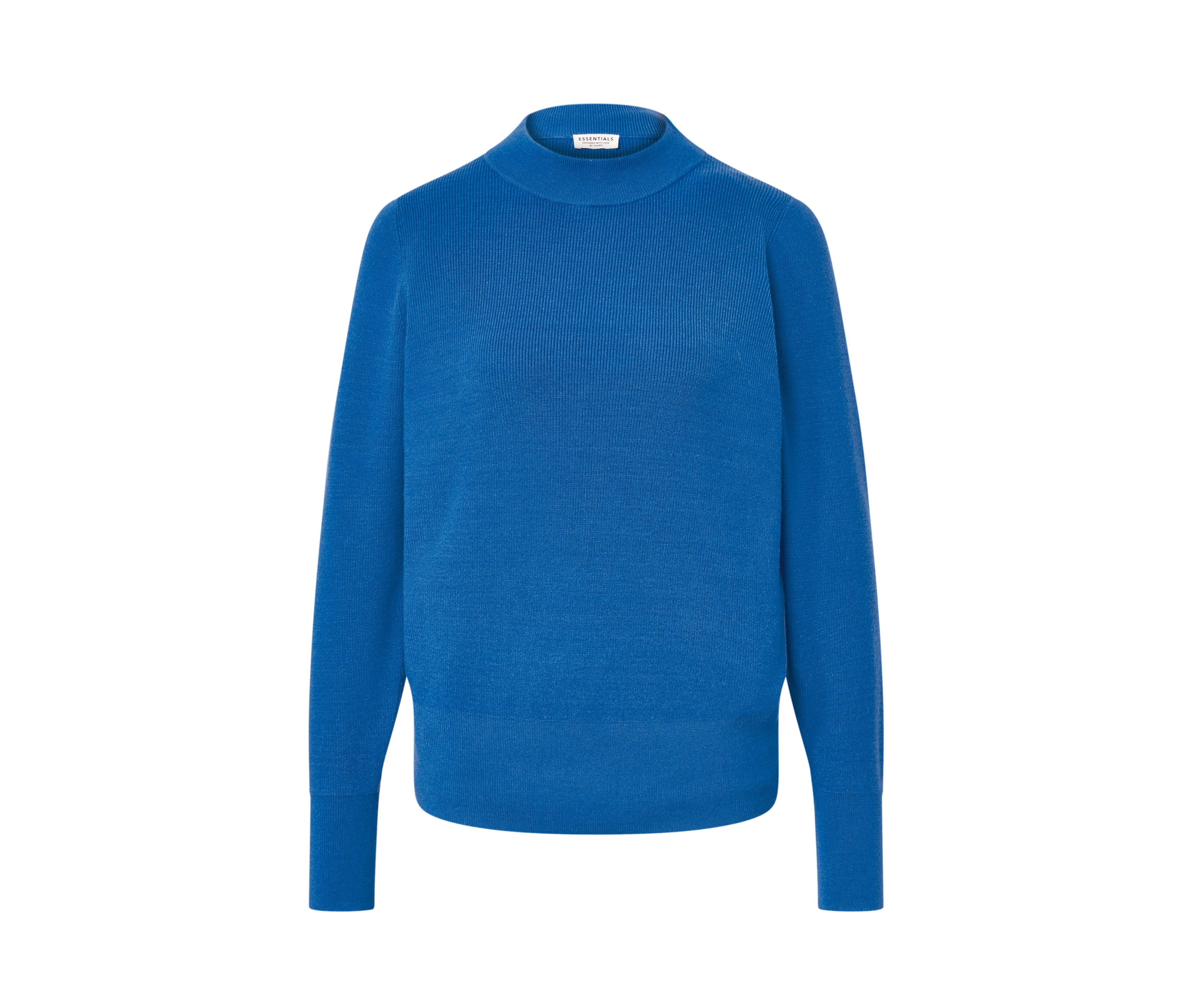 Tchibo - Feinstrickpullover - Damen - Gr. M - blau
