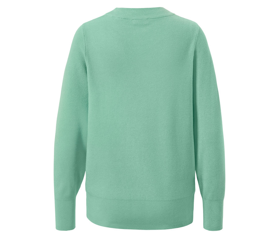 Rückansicht von einem Pullover.