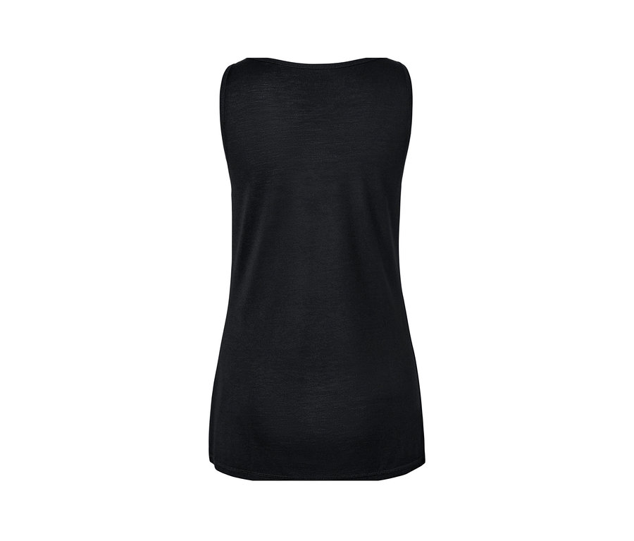 Detailansicht eines braunen 2-in-1-Sportshirts.