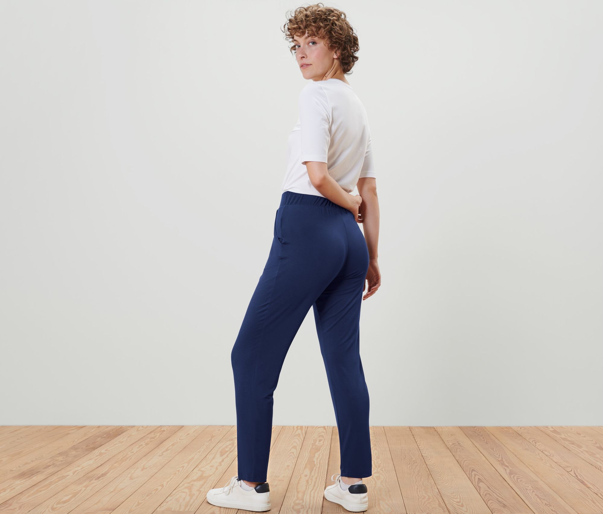 Thumbnail - Tchibo - Jerseyhose - Damen - Gr. L - dunkelblau