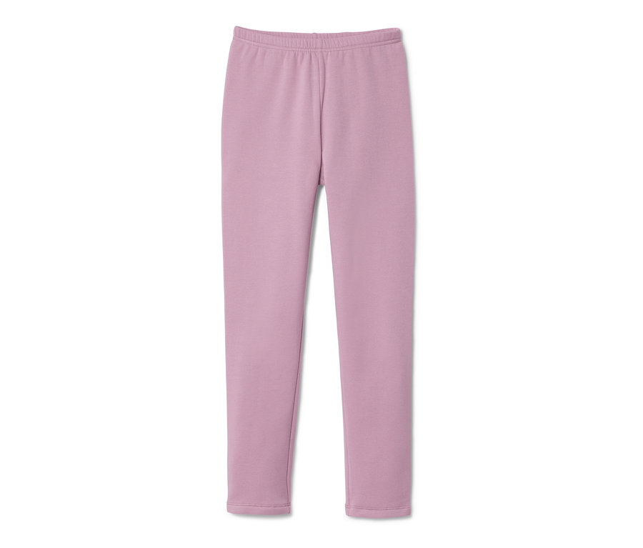 Violette Kinder-Thermoleggings.