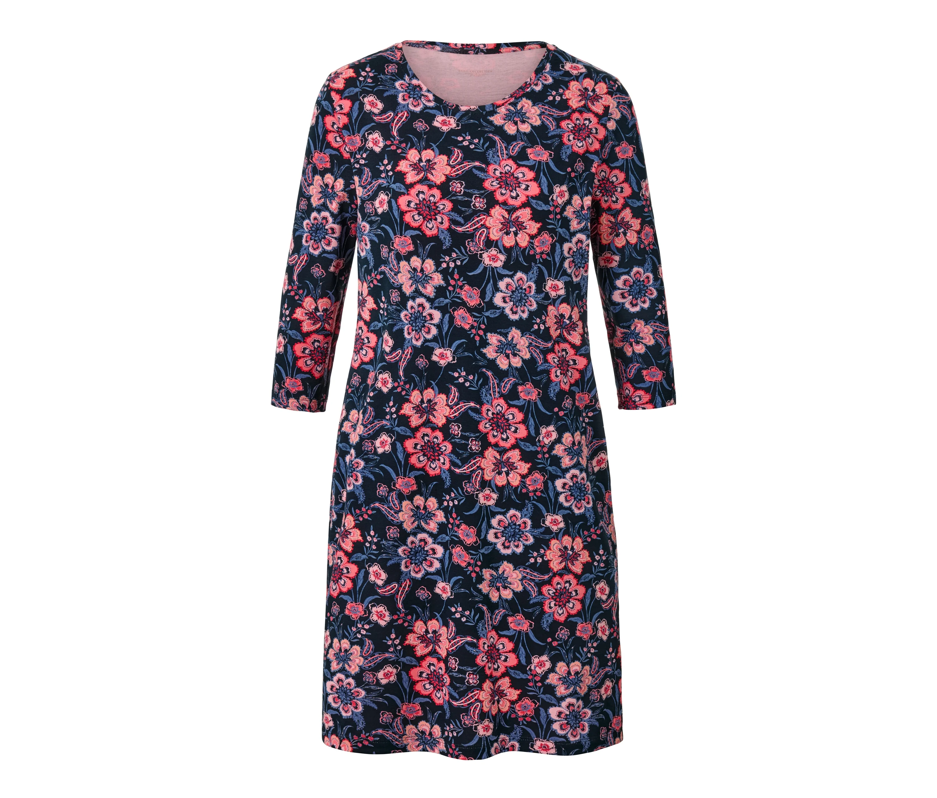 Unter die günstig Kaufen-Tchibo - Nachthemd - Damen - Gr. L - dunkelblau. Tchibo - Nachthemd - Damen - Gr. L - dunkelblau <![CDATA[Nachthemd Farbe: Dunkelblau mit mehrfarbigem floralem Alloverprint Material: 58% Baumwolle (Unterstützt die Initiative Cotton made in Africa), 39% Vi