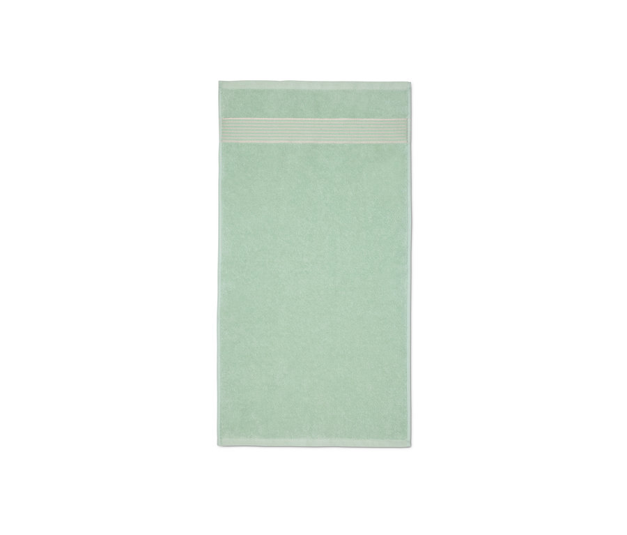 2 grüne Premium-Handtücher.