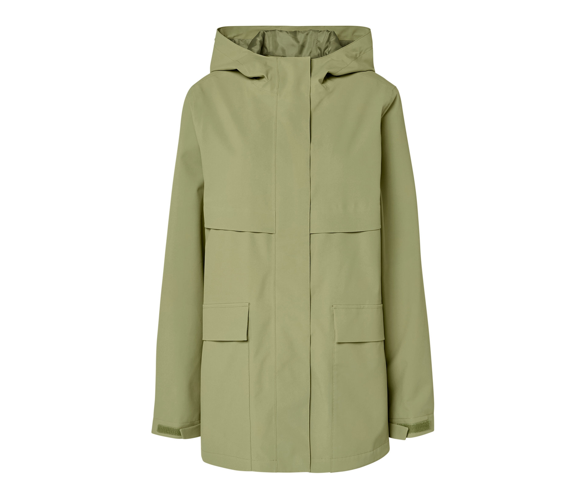 Regenjacke - Damen - Gr. 36 - khaki - khaki