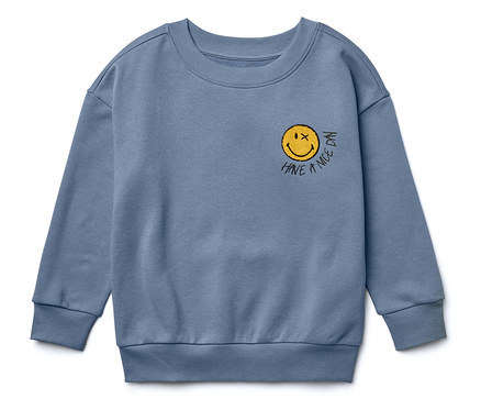 Kinder-Sweatshirt SMILEYWORLD® mit angerauter Innenseite