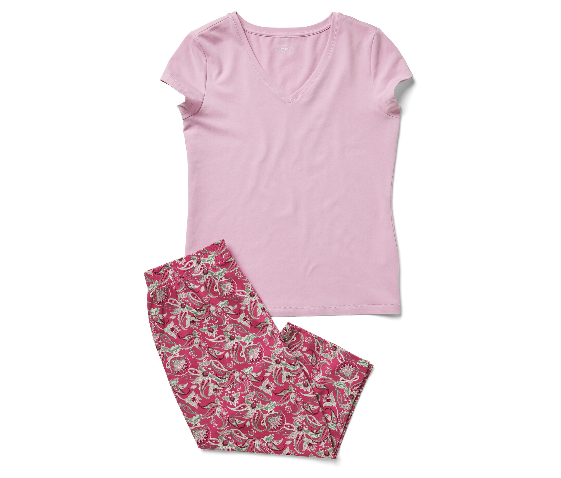 Pyjama-Set - Damen - Gr. S - rosa - rosa