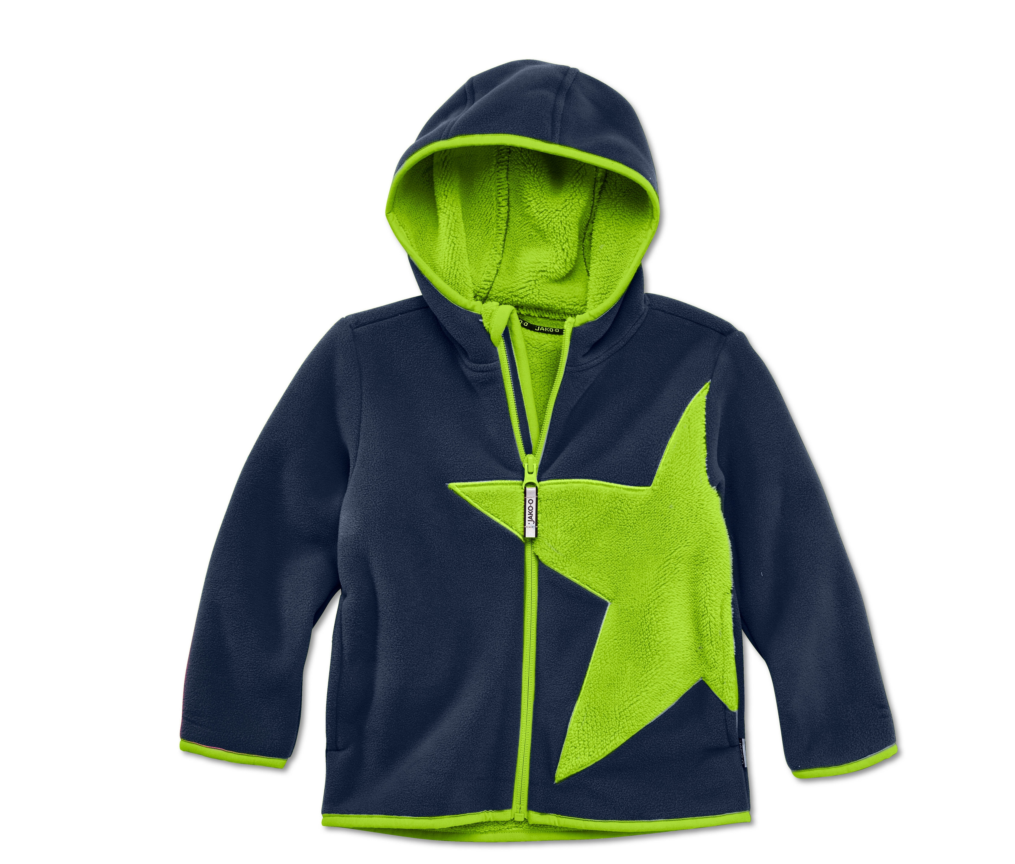 Tchibo - Jako-O Kuschelfleecejacke - Gr. 92/98 - blau