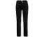 Schwarze Samthose.