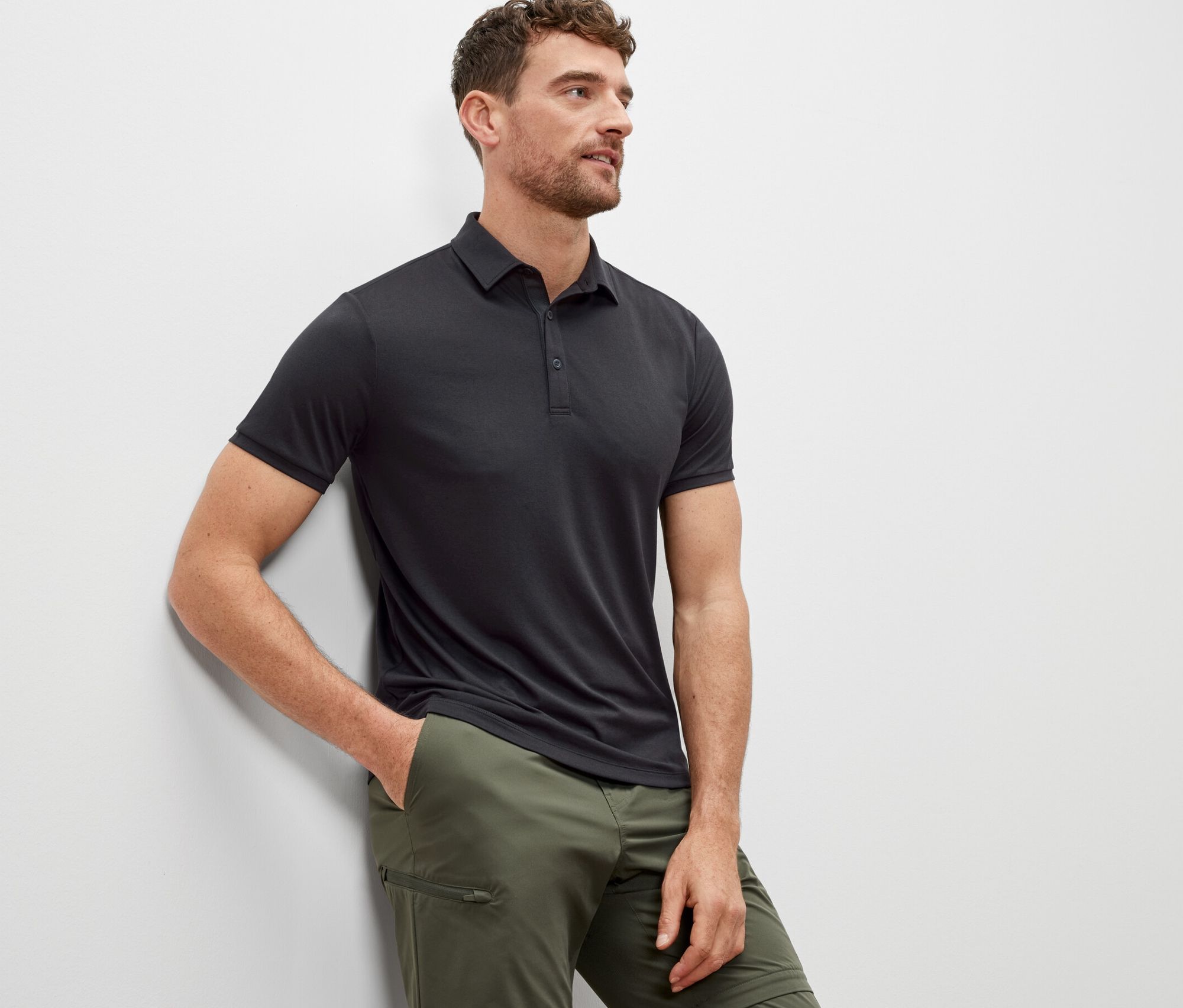 Thumbnail - Tchibo - Funktions-Poloshirt - Herren - Gr. XXL - anthrazit