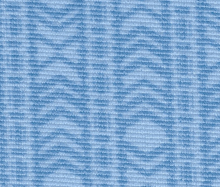 Blauer Stoff mit Muster.