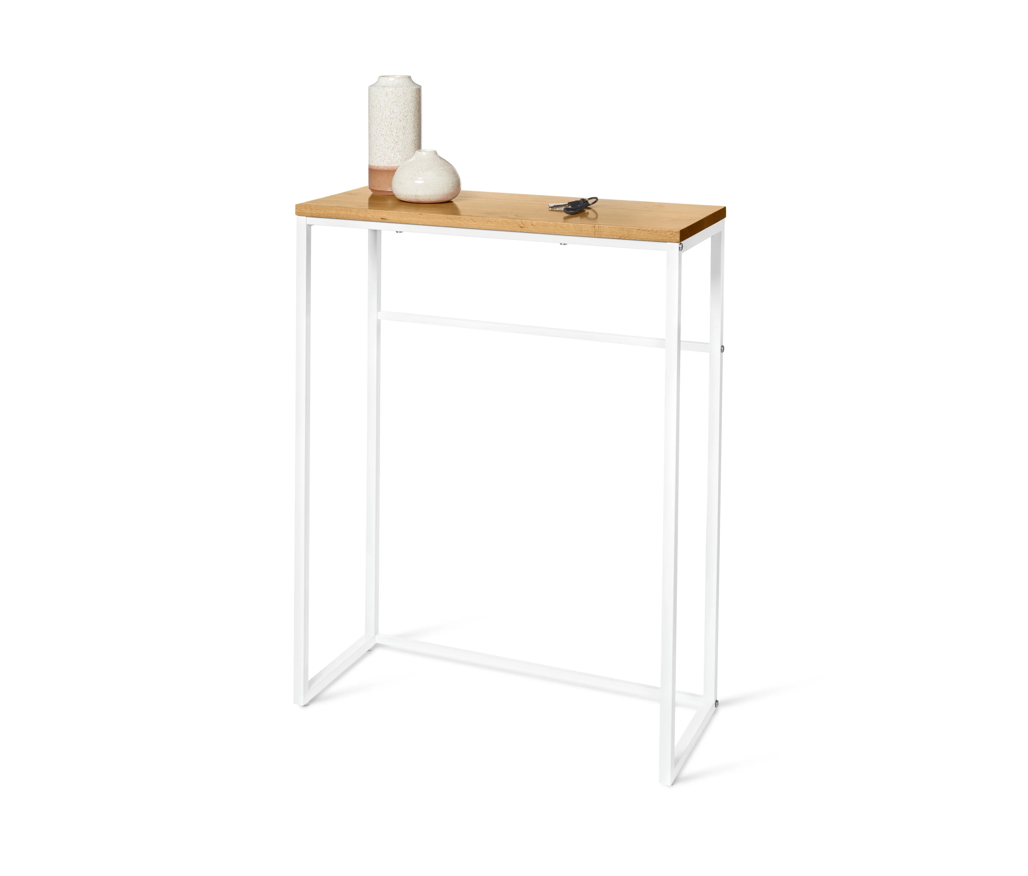 Tchibo - Konsolentisch mit Eichenholz - 70x30x89cm - braun - Metall / Eichenholz. Tchibo - Konsolentisch mit Eichenholz - 70x30x89cm - braun - Metall / Eichenholz <![CDATA[Konsolentisch mit Eichenholz Farbe: Gestell matt weiß Tischplatte Eiche naturfarben Gestell günstig Kaufen-Tchibo - Konsolentisch mit Eichenholz - 70x30x89cm - braun - Metall / Eichenholz. Tchibo - Konsolentisch mit Eichenholz - 70x30x89cm - braun - Metall / Eichenholz <![CDATA[Konsolentisch mit Eichenholz Farbe: Gestell matt weiß Tischplatte Eiche naturfarben