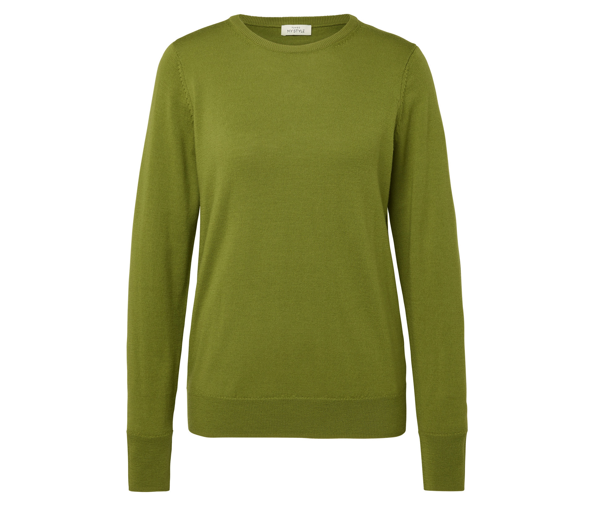 Merino-Feinstrickpullover - Damen - Gr. XL - hellgrün - hellgrün