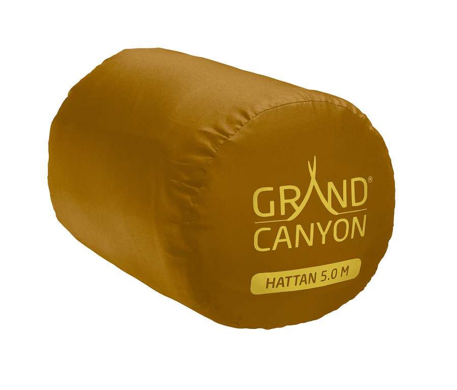 Eine zusammengerollte Grand Canyon Isomatte »Hattan 5.0 L«.