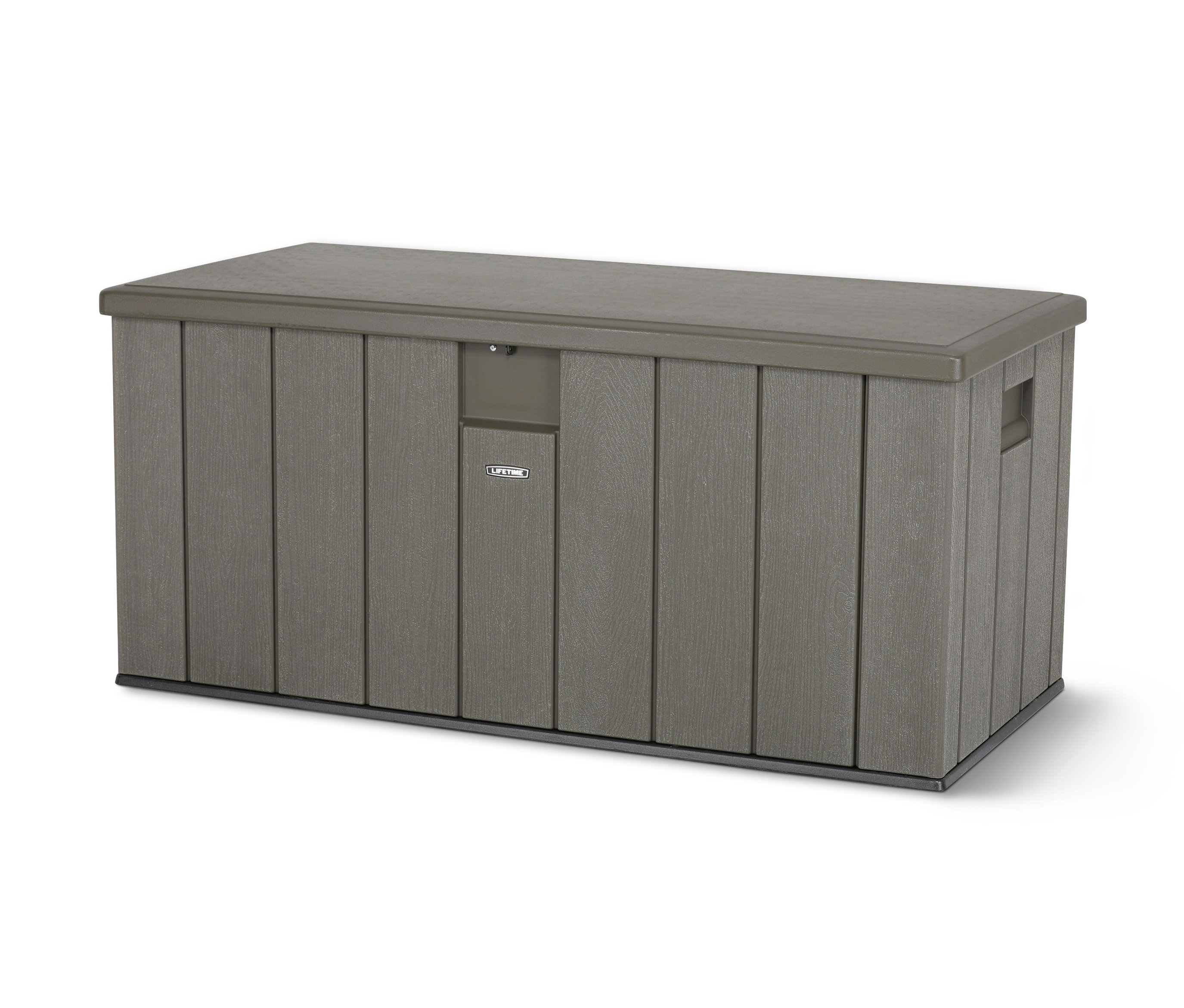 Doppel BOX günstig Kaufen-Tchibo - Auflagenbox - 151x72x69cm - grau - Polyethylen / Metall. Tchibo - Auflagenbox - 151x72x69cm - grau - Polyethylen / Metall <![CDATA[Auflagenbox, ca. 570 l Farbe: Grau Material: 100% Polyethylen (hohe Dichte, doppelwandig metallverstärkt) Maße: B x