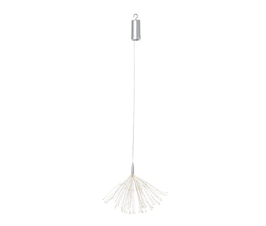 Aufgehängter LED-Leuchtzweig.