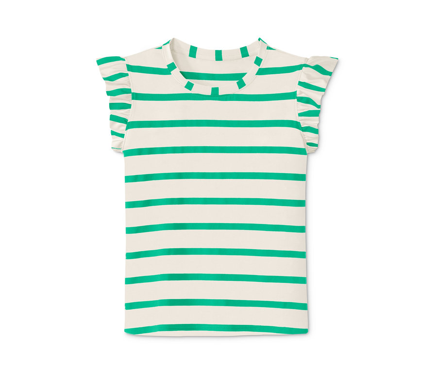 Gestreiftes Kurzarm-T-Shirt, 2 Stk.