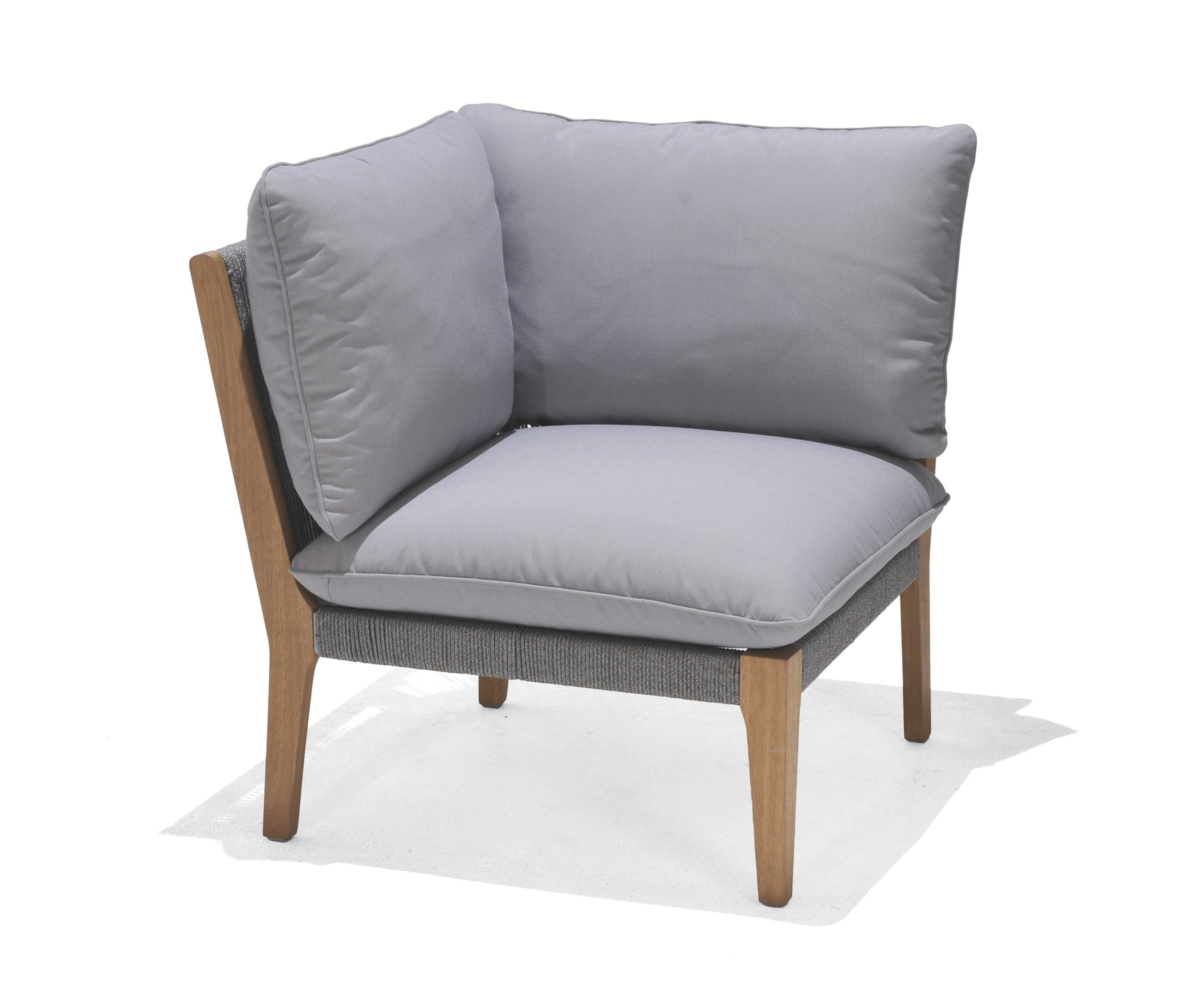 Eckmodul mit Relax-Komfort-Kissen.