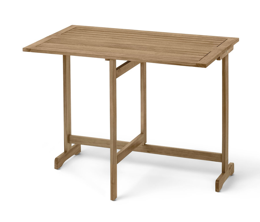 Klappbarer Balkontisch »Lenja« aus Akazienholz.
