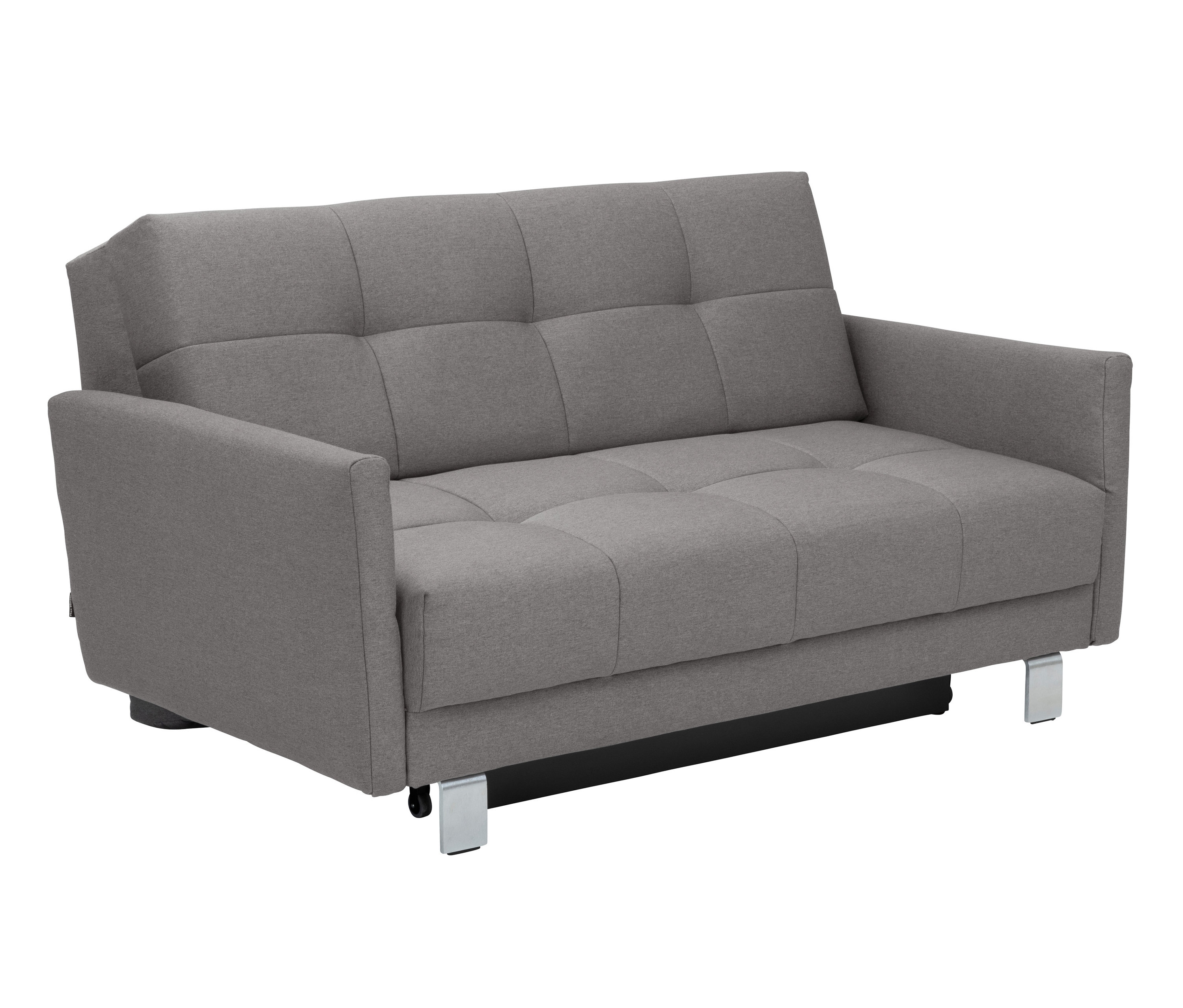 Graues Schlafsofa "Vincent 140".
