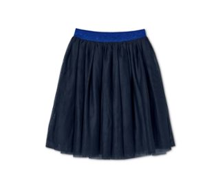 Dunkelblau mit blauem Glitzerbund
