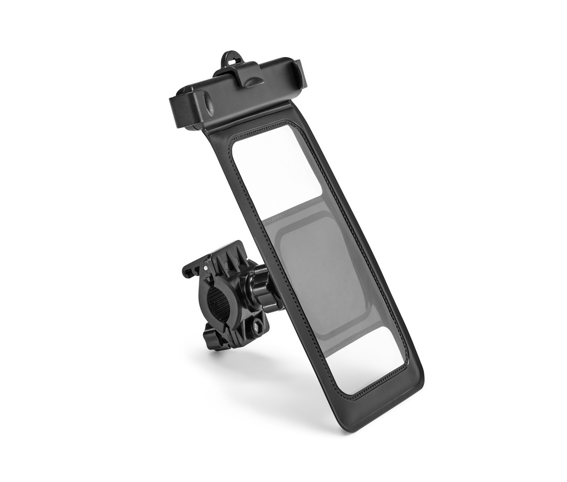 Tchibo - Fahrrad-Smartphone-Halterung - schwarz - Kunststoff / Edelstahl