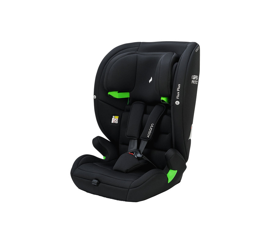Schwarzer Osann Kindersitz »Flux Plus« mit gepolsterten Gurten.