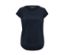 Dunkelblaues Sportshirt.