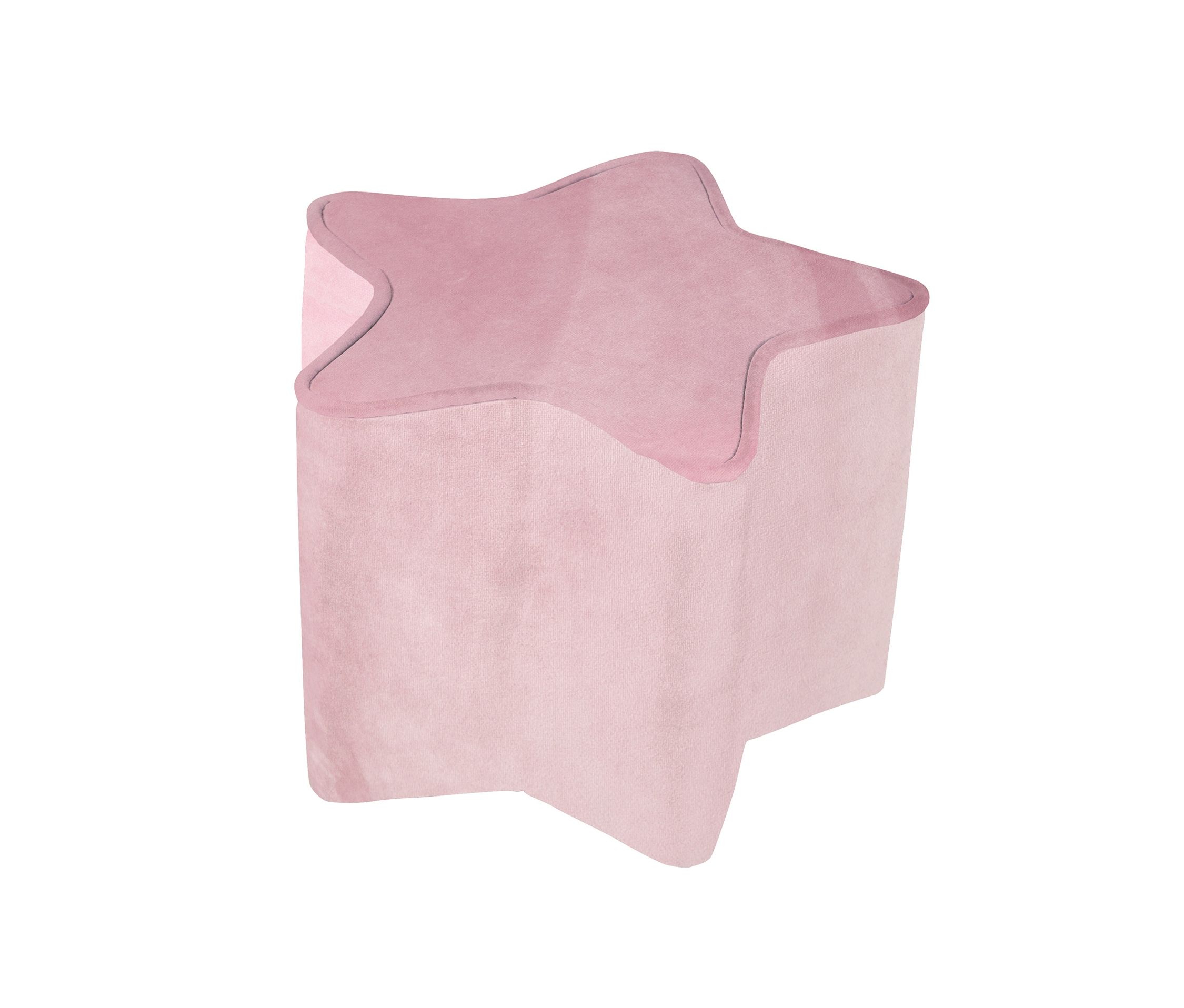 roba Kinderhocker in Sternform »Lil Sofa« - 30x30x24cm - rosa - Holz