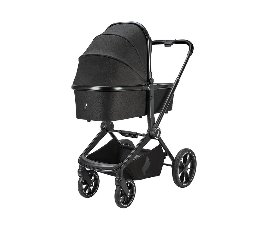 Schwarzer Osann Kombi-Kinderwagen »Vamos«.