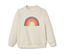 mit Regenbogen-Applikation