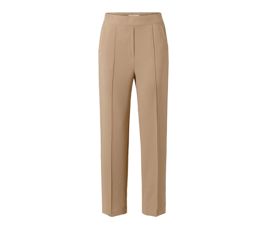 Beige Webhose mit Biese.