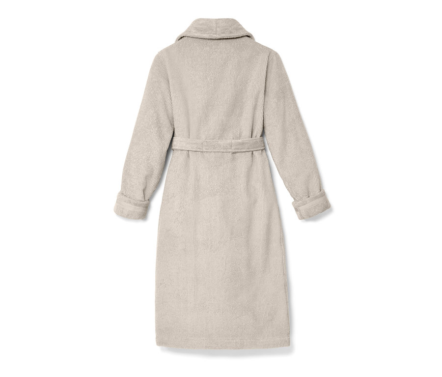 Rückansicht des Damen-Bademantels.