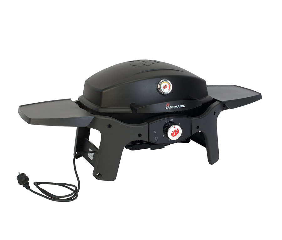 Schwarzer Landmann Elektrogrill »12975 Pantera 2.000 W«.