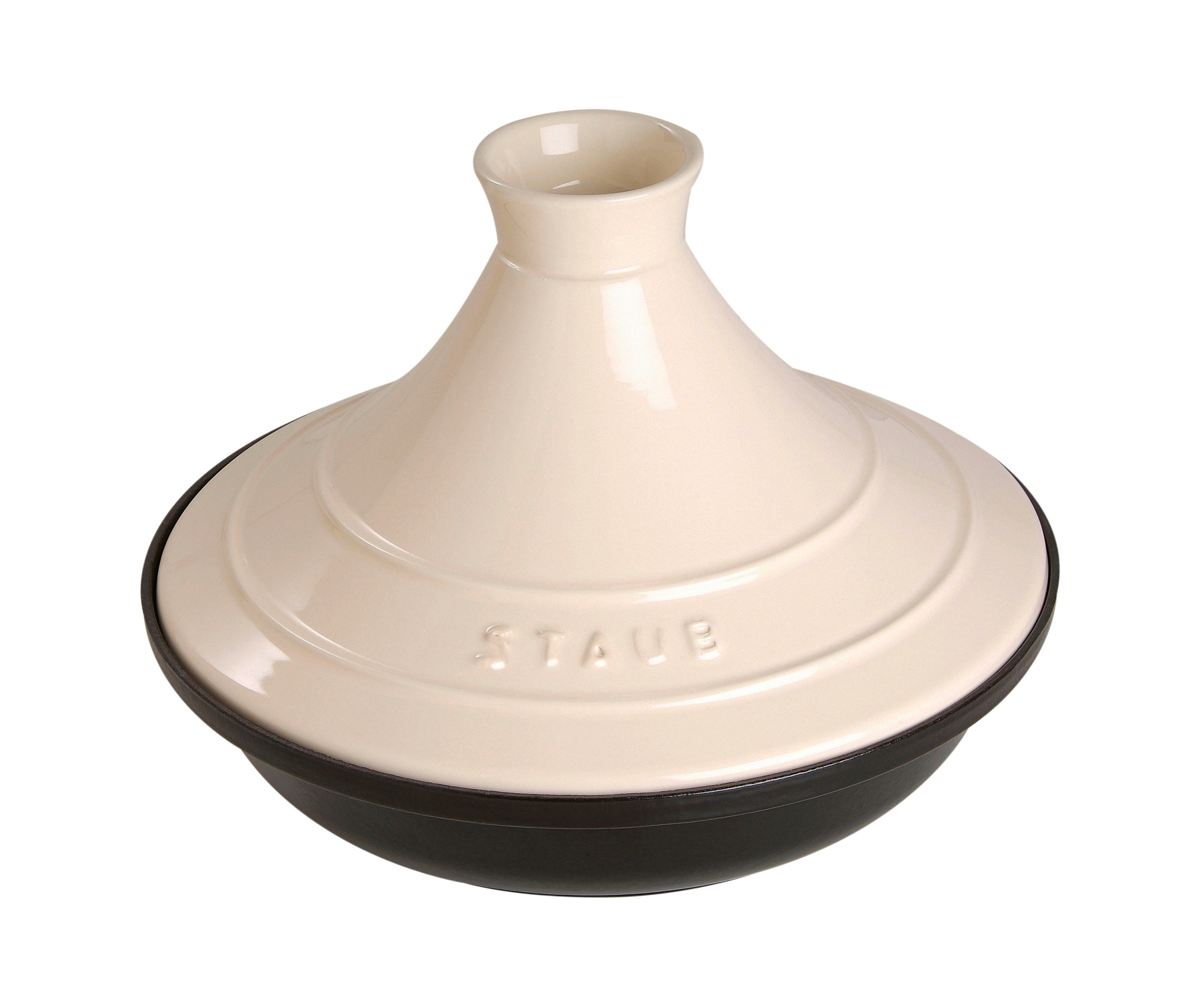Staub Gusseiesen-Tajine - schwarz