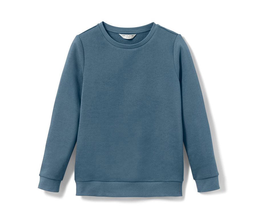 Blaues Kinder-Sweatshirt.